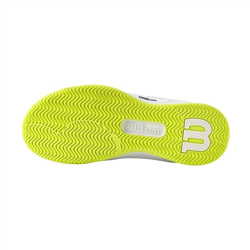 Wilson Intrigue Pro OZ Womens Shoes (White/Safety Yelllow)