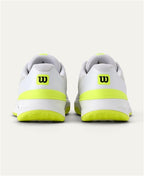 Wilson Intrigue Pro OZ Womens Shoes (White/Safety Yelllow)