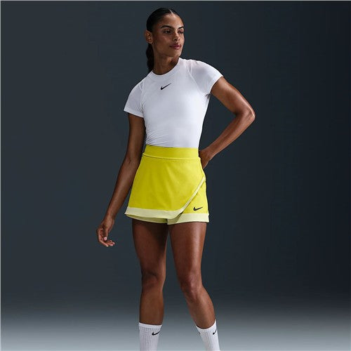 Nike Court Dri Fit Slam Skort HR MB (High Voltage/Luminous Green/Medium Ash)