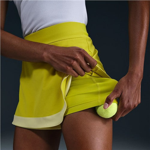 Nike Court Dri Fit Slam Skort HR MB (High Voltage/Luminous Green/Medium Ash)