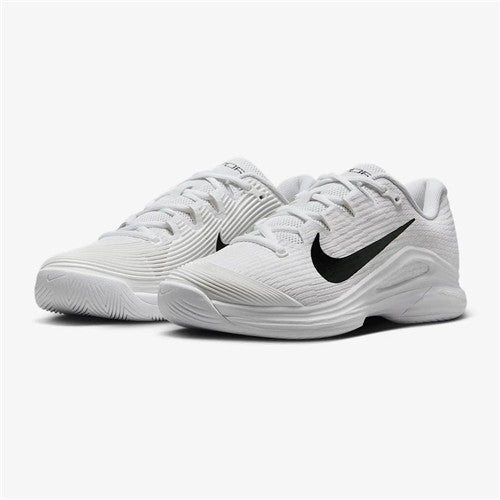 Nike Zoom Vapor 12 Women's Hard Court Tennis Shoes (White/Black-Summit White)