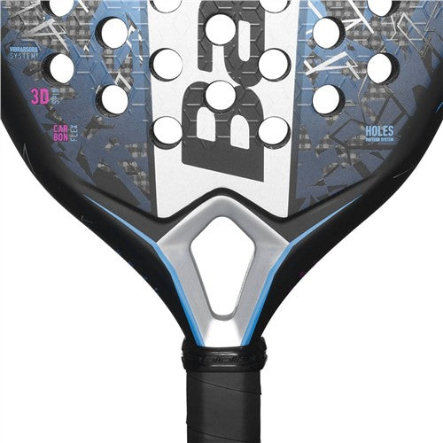 Babolat Air Veron 2.5 2025 Model Padel Racquet (Black/Blue)
