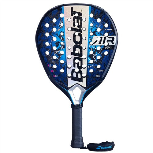 Babolat Air Viper 2.5 2025 Model Padel Racquet (Black/Blue)