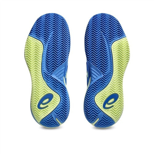 Asics Gel-Resolution X Herringbone Women's Tennis Shoes (Blue Coast/Huddle Yellow)