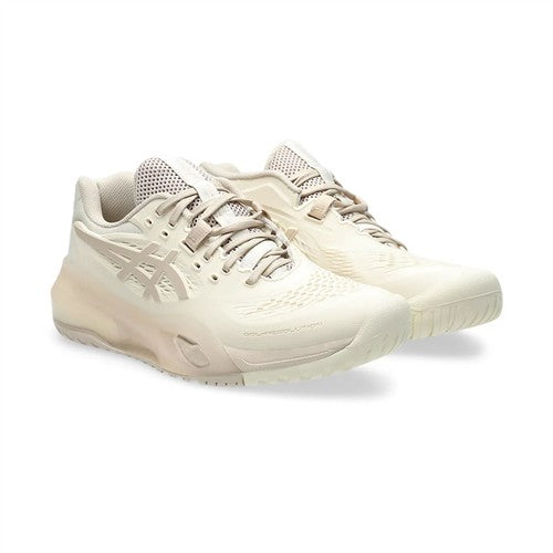 Asics Gel-Resolution X Hardcourt Women's Tennis Shoes (Cream/Mineral Beige)
