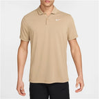 Nike Court Dri-Fit Summer Victory Solid Polo (Parachute Beige/White)