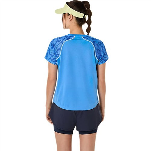 Asics Game SS Women's Top (Blue Coast) 2025 French Open