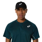 Asics Match Actibreeze Polo Shirt (Saxon Green) 2025 French Open