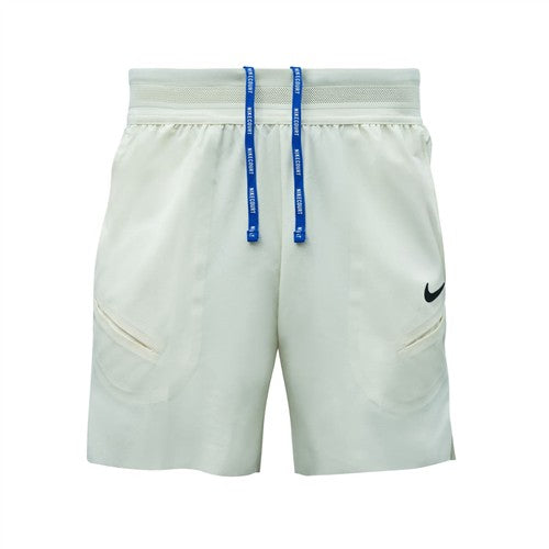 Nike Court Dri-Fit Slam Roland Garros Mens Short (Pale Ivory/White)