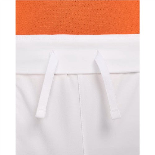 Nike Court Dri-Fit Advantage 6" Short (White/Black)