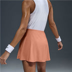 Nike Dri-Fit Victory Short Flouncy Skirt (Apricot Agate/White)