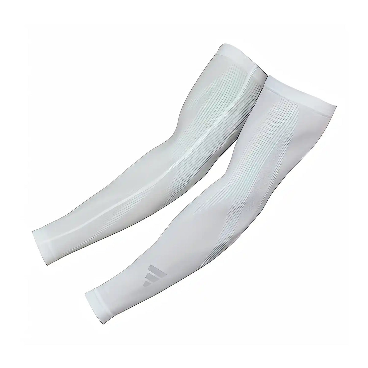Adidas Compression Arm Sleeves (White) L/XL