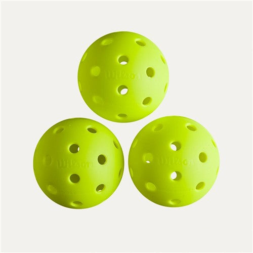 Wilson TRU 32 Pickleball Ball - 3 Pack (Yellow)