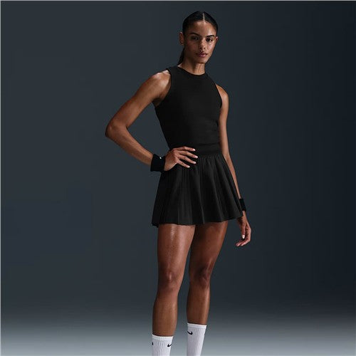 NikeCourt Dri-Fit Advantage Ace Pleated Skirt (Black)