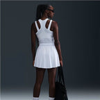 NikeCourt Advantage Women's Dri-Fit Pleated Tennis Skirt (White)