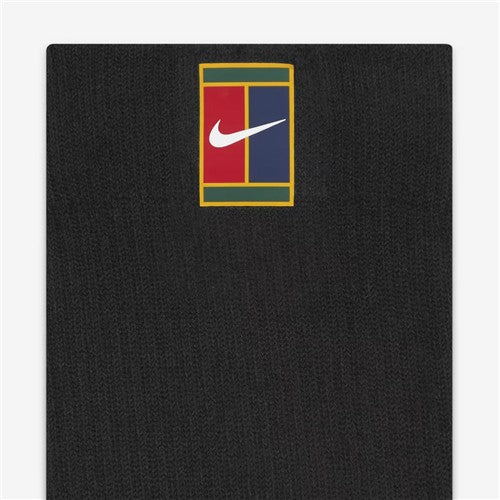 NikeCourt Multiplier Cushioned Tennis Crew Socks (2 pairs, Black)