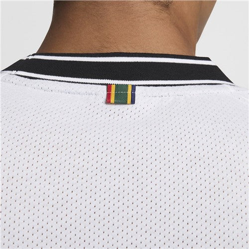 NikeCourt Heritage Men"s Short Sleeve Tennis Top (White/Black)