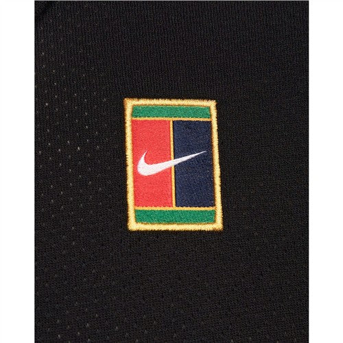 NikeCourt Men's Heritage Polo (Black/White)