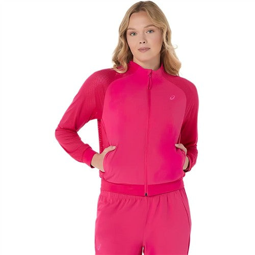 Asics Match Jacket (Bright Rose)