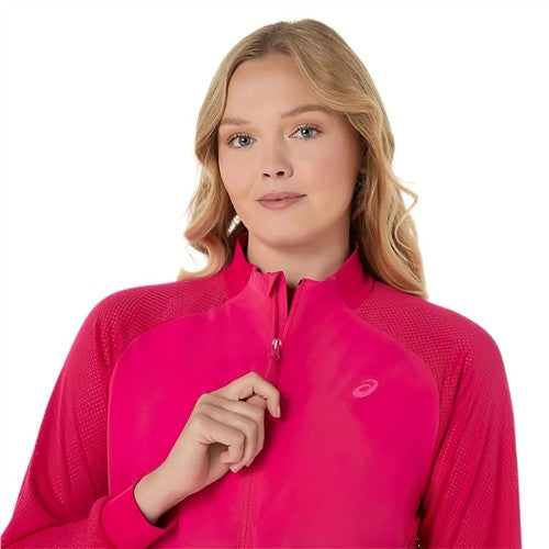Asics Match Jacket (Bright Rose)