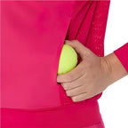 Asics Match Jacket (Bright Rose)