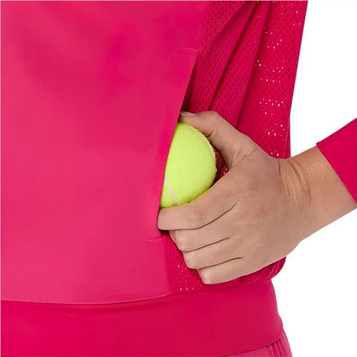 Asics Match Jacket (Bright Rose)