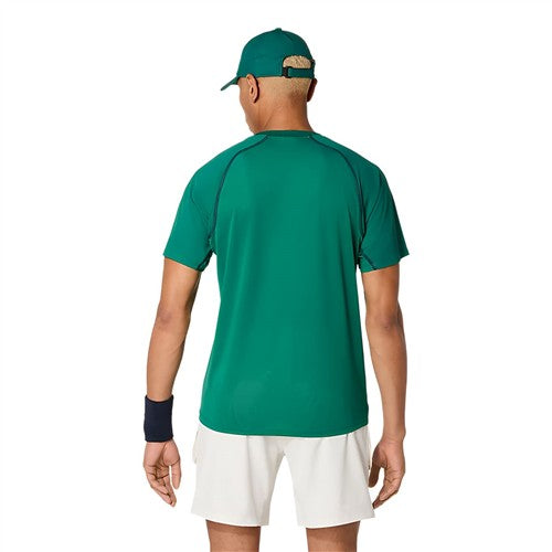 Asics Match Actibreeze Short Sleeve Men's Top (Jasper Green)