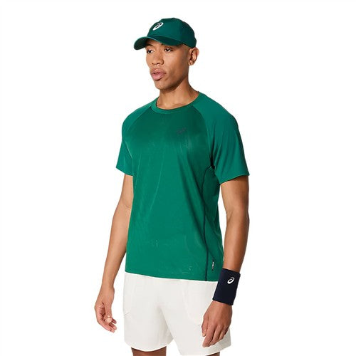 Asics Match Actibreeze Short Sleeve Men's Top (Jasper Green)