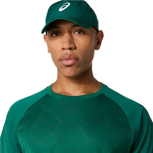 Asics Match Actibreeze Short Sleeve Men's Top (Jasper Green)