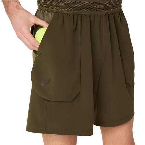 Asics Match 7 inch Short (Brown Stone)