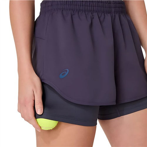 Asics Women's Match Short (Indigo Fog)