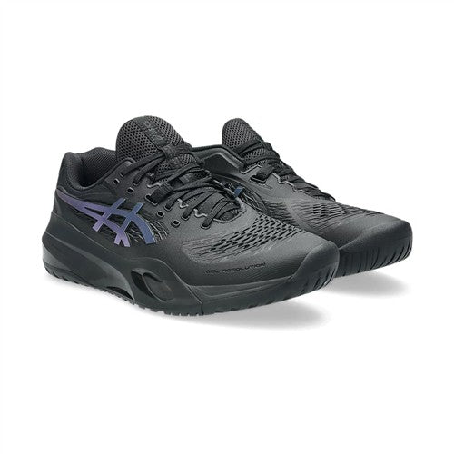 Asics Gel-Resolution X HC Night Energy Men's Tennis Shoes (Black/Prism Blue)