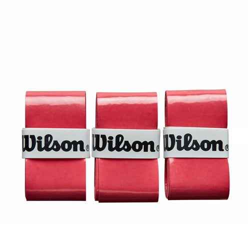 Wilson Pickleball Overgrip 3 Pack (Red)