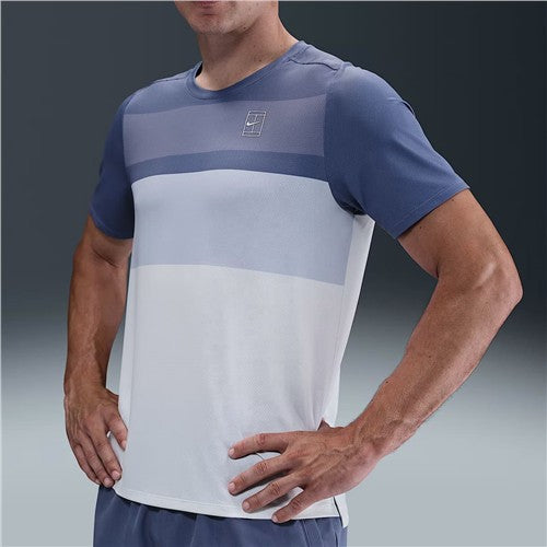 NikeCourt Advantage Men's Tennis Polo (World Indigo/White)