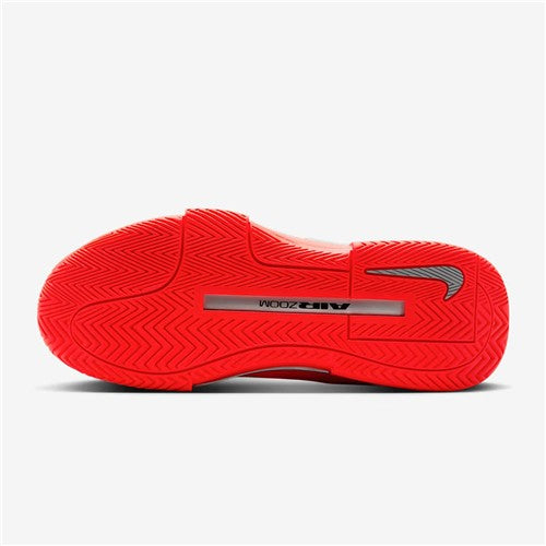 Nike Zoom GP Challenge 1 Premium Women's Hardcourt Tennis Shoes (Bright Crimson/Metallic Silver)