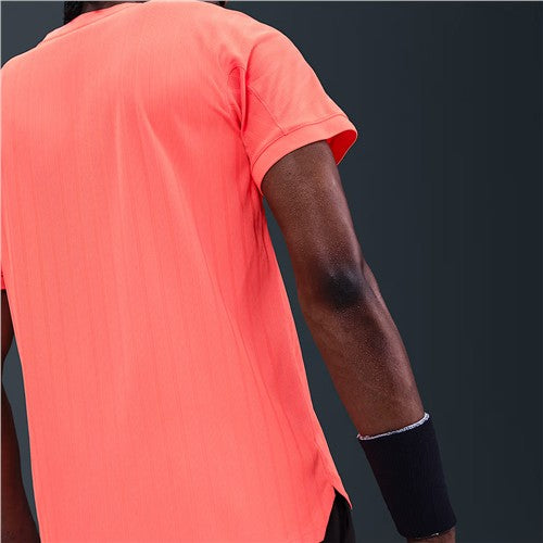 NikeCourt Slam Men's Dri-Fit Advantage Tennis Top (Bright Mango)