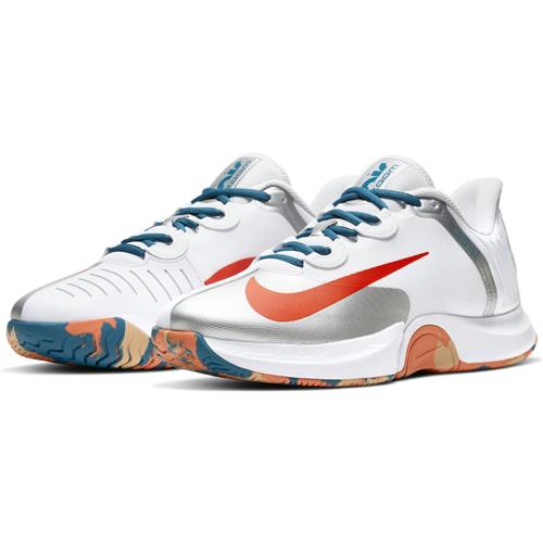 Nike Air Zoom GP Turbo HC Mens Shoe (White/Orange/Green Abyss)