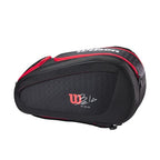 Wilson Bela Super Tour Padel Bag (Black/Red)