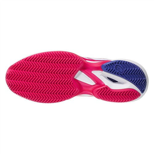 Asics Solution Speed FF3 Clay Women's Shoes (White/Bright Rose)