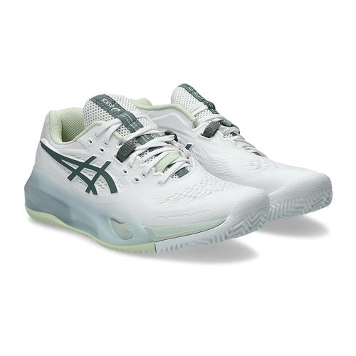 Asics Gel-Resolution X Clay Women's Shoes (White/Monument Blue)