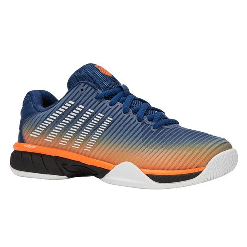 K-Swiss Hypercourt Express 2 AC Junior Shoes (Blue Opal/Black/White)