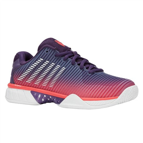 K-Swiss Hypercourt Express 2 AC Women's Shoes (Purple Plumeria/White/Hot Coral)