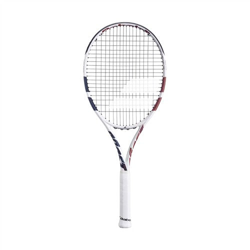 Babolat Boost Drive 2025 Tennis Racquet (White/Dark Blue/Bronze)