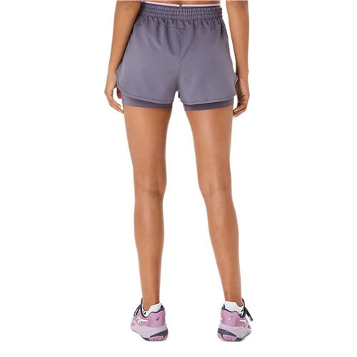Asics Match Women's Short (Greyish Purple)