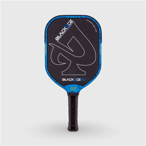 Pro Kennex Kinetic Black Ace 16mm Pickleball Paddle (Blue)