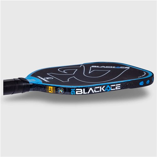 Pro Kennex Kinetic Black Ace 16mm Pickleball Paddle (Blue)