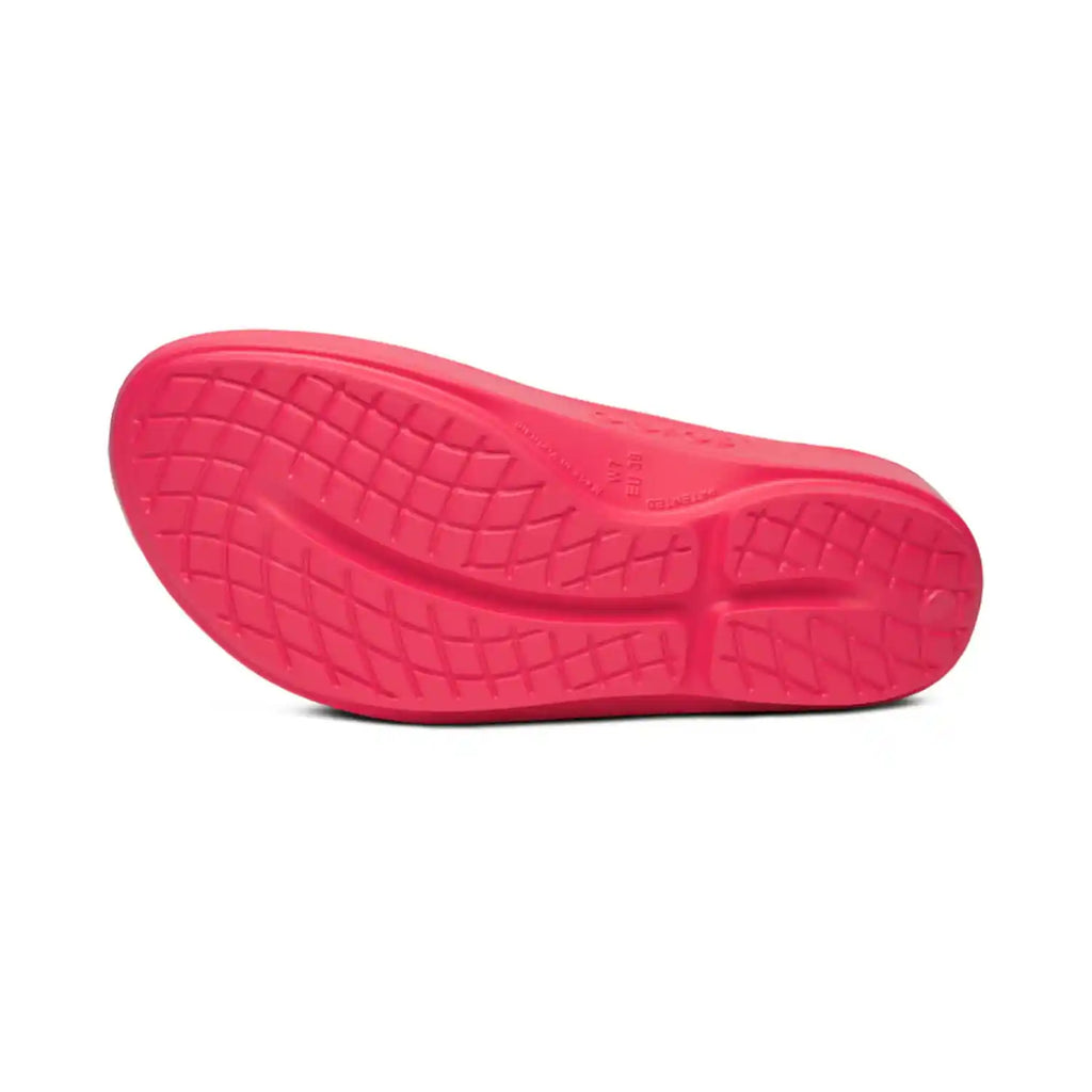 Oofos OOlala Thong (Neon Berry)