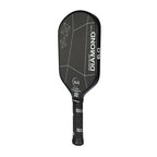 Six Zero Double Black Diamond Control 15mm Elongated white Pickleball Paddle