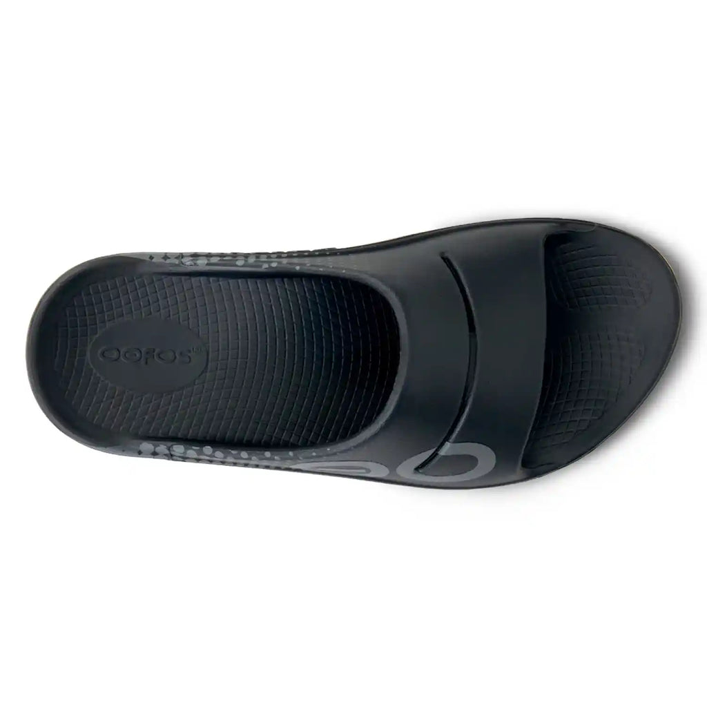 OOFOS OOahh Sport Slide (Black Matrix)