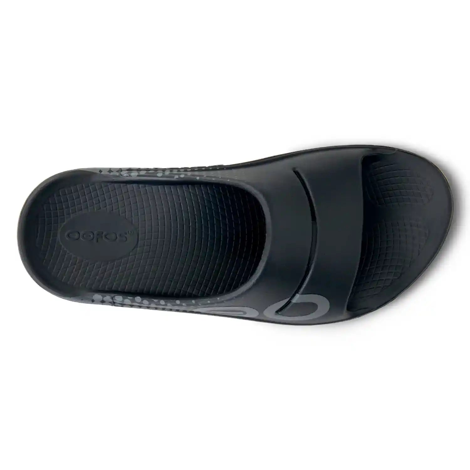 OOFOS OOahh Sport Slide (Black Matrix)